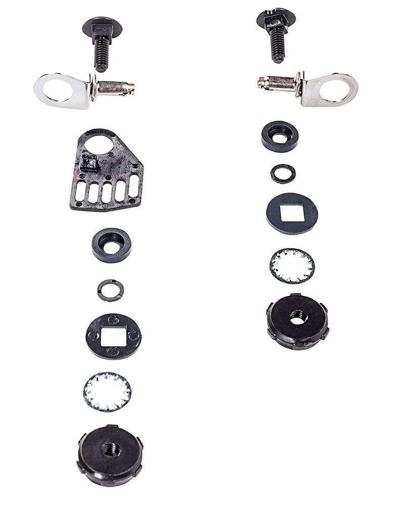MSA 454-456667 Instant-Release Attachment For Slotted Caps and Welding Shields Black Pack of 1