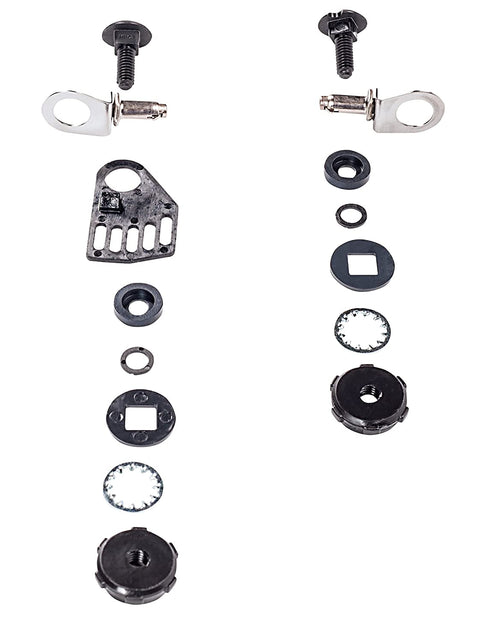 MSA 454-456667 Instant-Release Attachment For Slotted Caps and Welding Shields Black Pack of 1