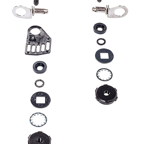MSA 454-456667 Instant-Release Attachment For Slotted Caps and Welding Shields Black Pack of 1