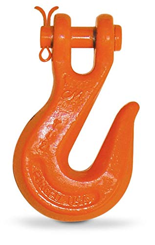 Columbus McKinnon M806A Grade 80 Alloy Steel Clevis Grab Hook, 3/8