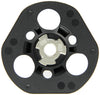 Norton AVOS Edger Speed-Lok Back-up Pad, 4-1/2" Diameter, 5/8"-11 Sawtooth Arbor, 13000 rpm Black - Pack of 5