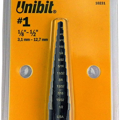 IRWIN Step Drill Bit - Versatile and Precise Drilling for Thin Materials