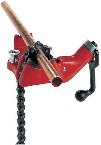 RIDGID Screw Bench Chain Vise BC810A 1/2 Into 8 In Pipe Cap Pack of 1