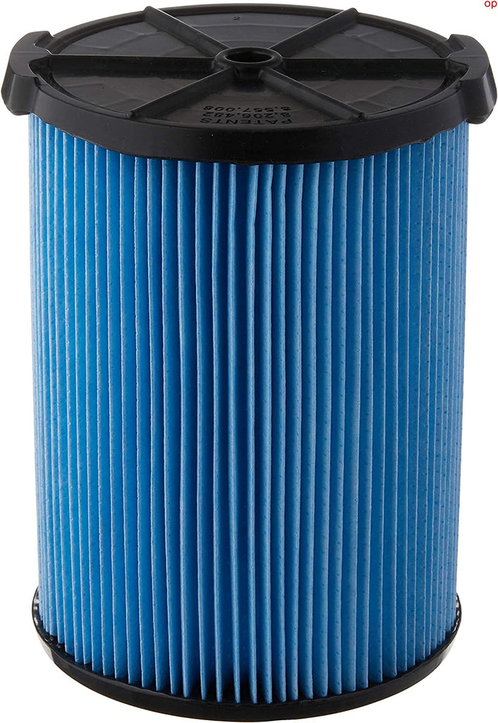 RIDGID VF5000 3-Layer Pleated Paper Vacuum Filter - Superior Filtration for Clean and Healthy Spaces