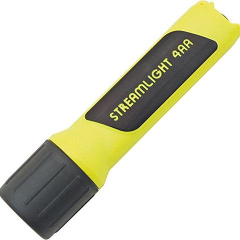Streamlight 683-68202 ProPolymer 4AA Lux Div 1 Flashlight with White LED Yellow Pack of 1