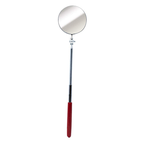 Ullman Devices S-2 Circular Telescoping Mirror with Heavy Duty Vinyl Grip 3-1/4