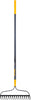 True Temper 2811500 Steel 16-Tine Bow Rake with 57-Inch Fiberglass Handle Cushion