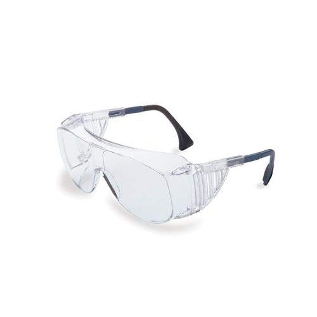 UVEX by Honeywell Ultra-Spec 2001 OTG (Over-the-Glass) Visitor Specs Safety Glasses with Clear Uvextreme Anti-Fog Lens Pack of 1