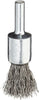 Weiler 804-10002 Crimped 1/2" Wire End Brush .0104" Steel Fill Made in the USA Pack of 1
