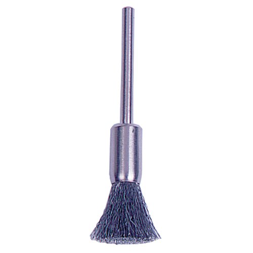 Weiler 804-26114 Miniature Wire End Brush 5/16 in dia x 0.005 in Wire 25000 RPM Pack of 1