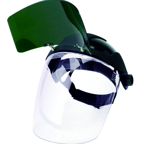 Sellstrom 851-S32151 Face Shield DP4 Multi-Purpose Safety Mask for Men and Women Shade Polycarbonate Anti-Fog Window Pack of 1