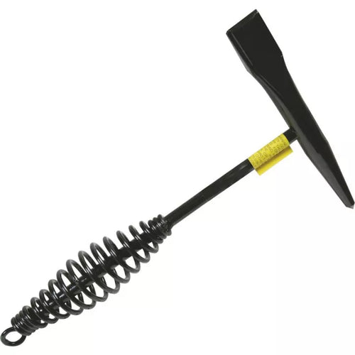 Chipping Hammer Cone and Chisel Black 6 in Steel Head Pack of 1