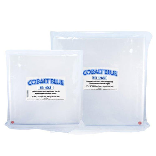 Sterile Polycellulose NT1-99CB Cleanroom Wiper Double Knit Polyester Lint Free Nonwoven Wipe 25pcs/bag (9